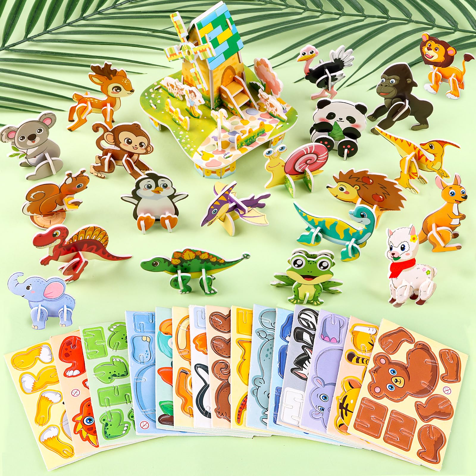FOIMAS 3D dinosaur puzzle fosters problem solving and concentration