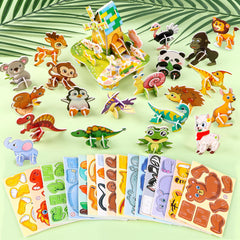 FOIMAS 3D dinosaur puzzle fosters problem solving and concentration