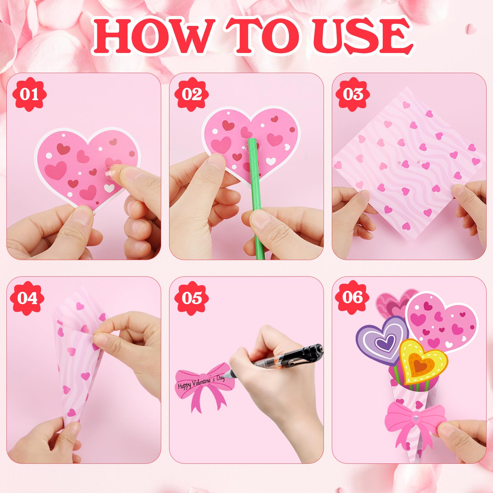 FOIMAS craft components — adhesive dots and straws ready for classroom creativity