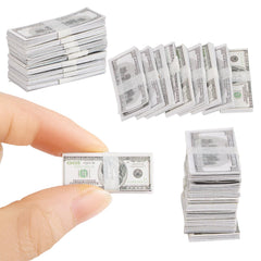 FOIMAS miniature dollars for teaching and imaginative play in dollhouses.