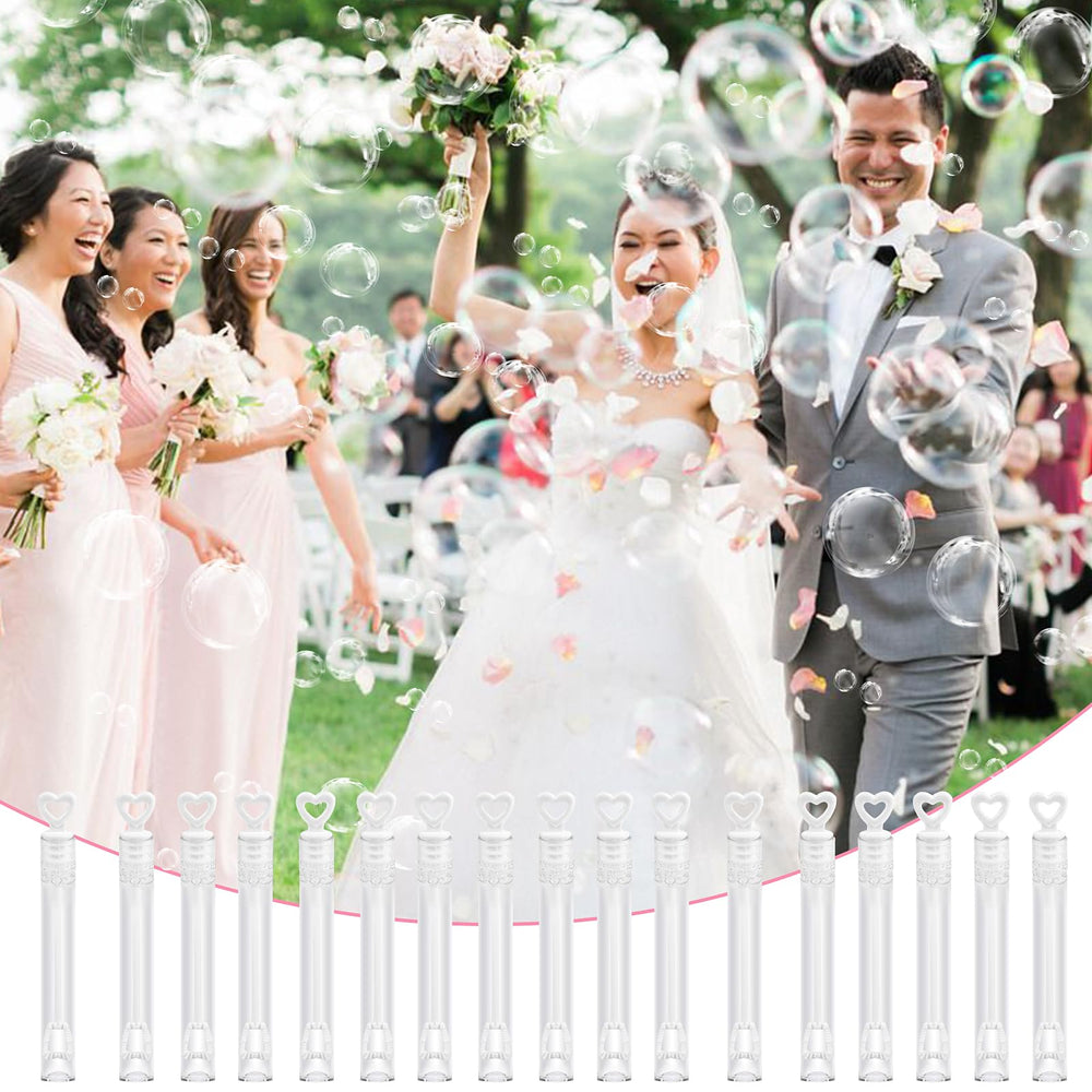 FOIMAS wedding bubble wands white ideal for table decor and favors.