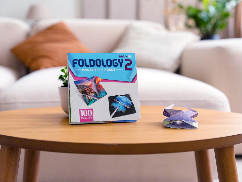 Foldology 2 expansion progressive difficulty grows the challenge over time.