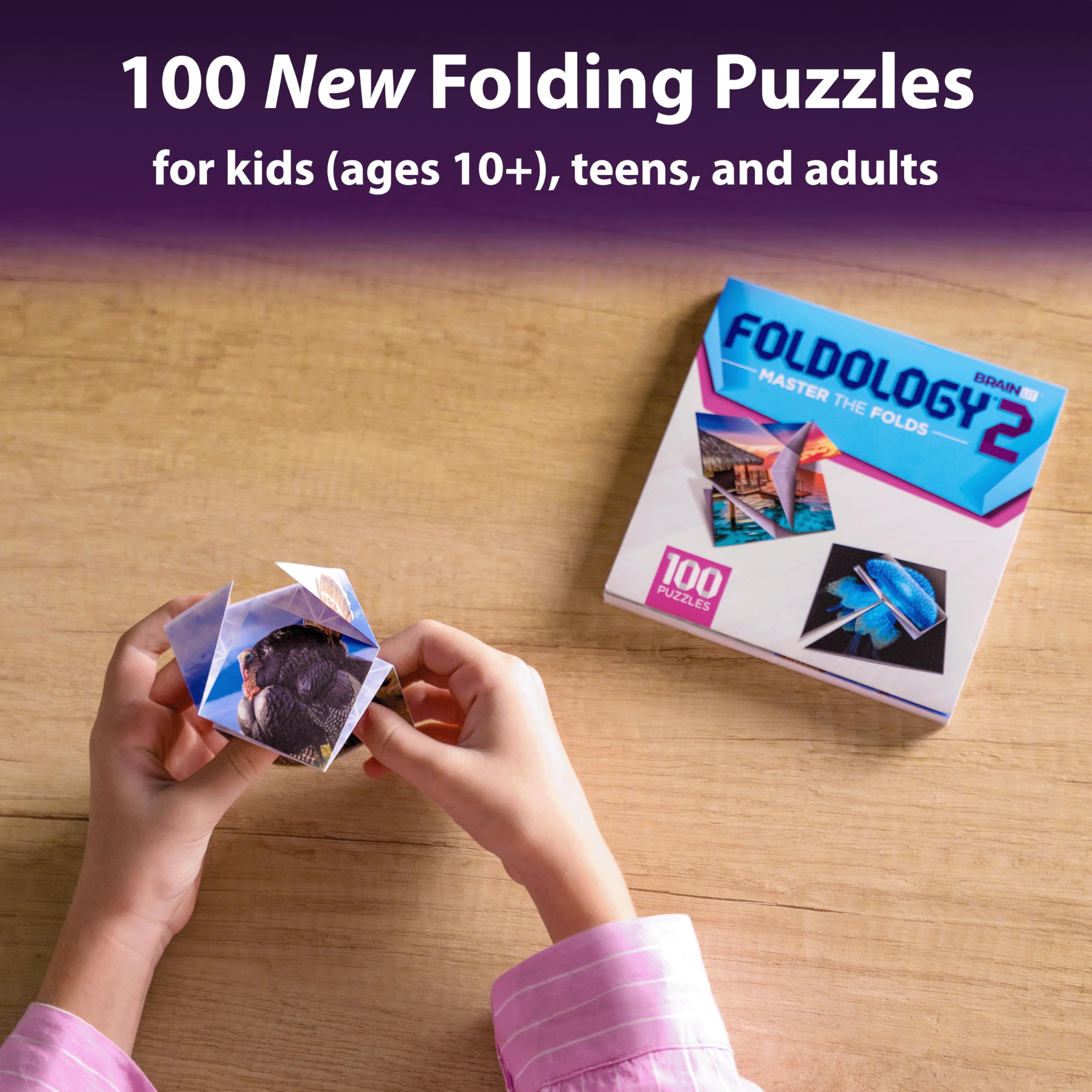 Foldology 2 expansion visual spatial training enhances pattern thinking.