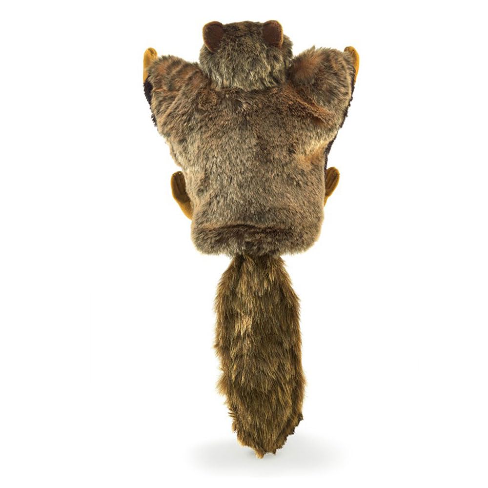 Folkmanis Flying Squirrel puppet size 15x6x2 inches easy handling