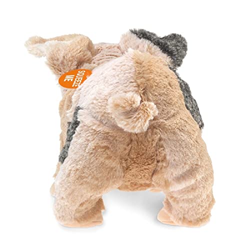 Folkmanis Grunting Pig puppet shows curly tail detail for visual charm.