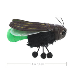 Stage-ready Folkmanis Firefly puppet for puppetry and storytelling performances.