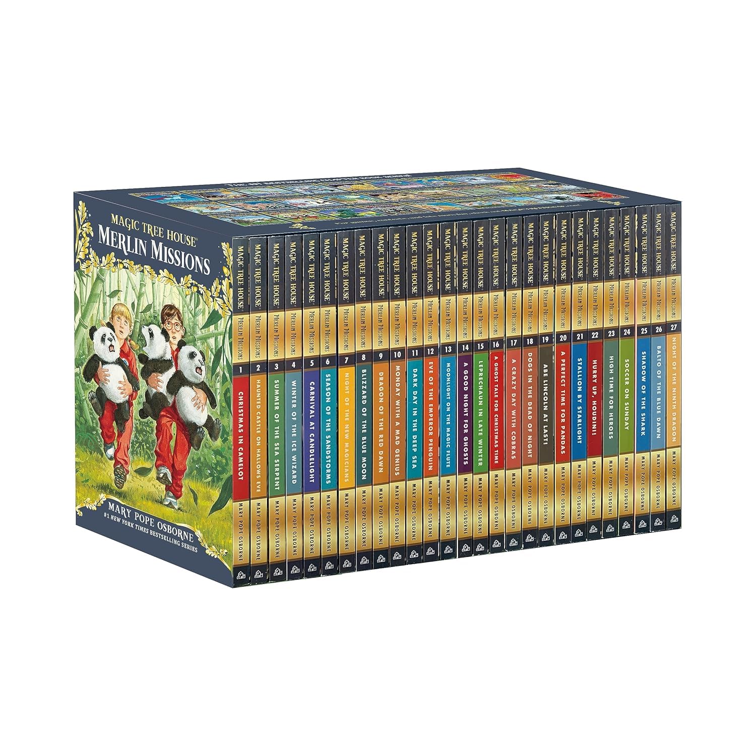Folrebas Tree House Merlin mission 1-27 box complete view—great for fans and collectors.