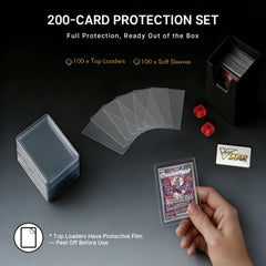 Soft velvet lining reduces friction during handling and protects card edges.