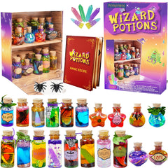 FOMOMDI DIY Magic Crystal Potions kit box ready for imaginative play and crafting.