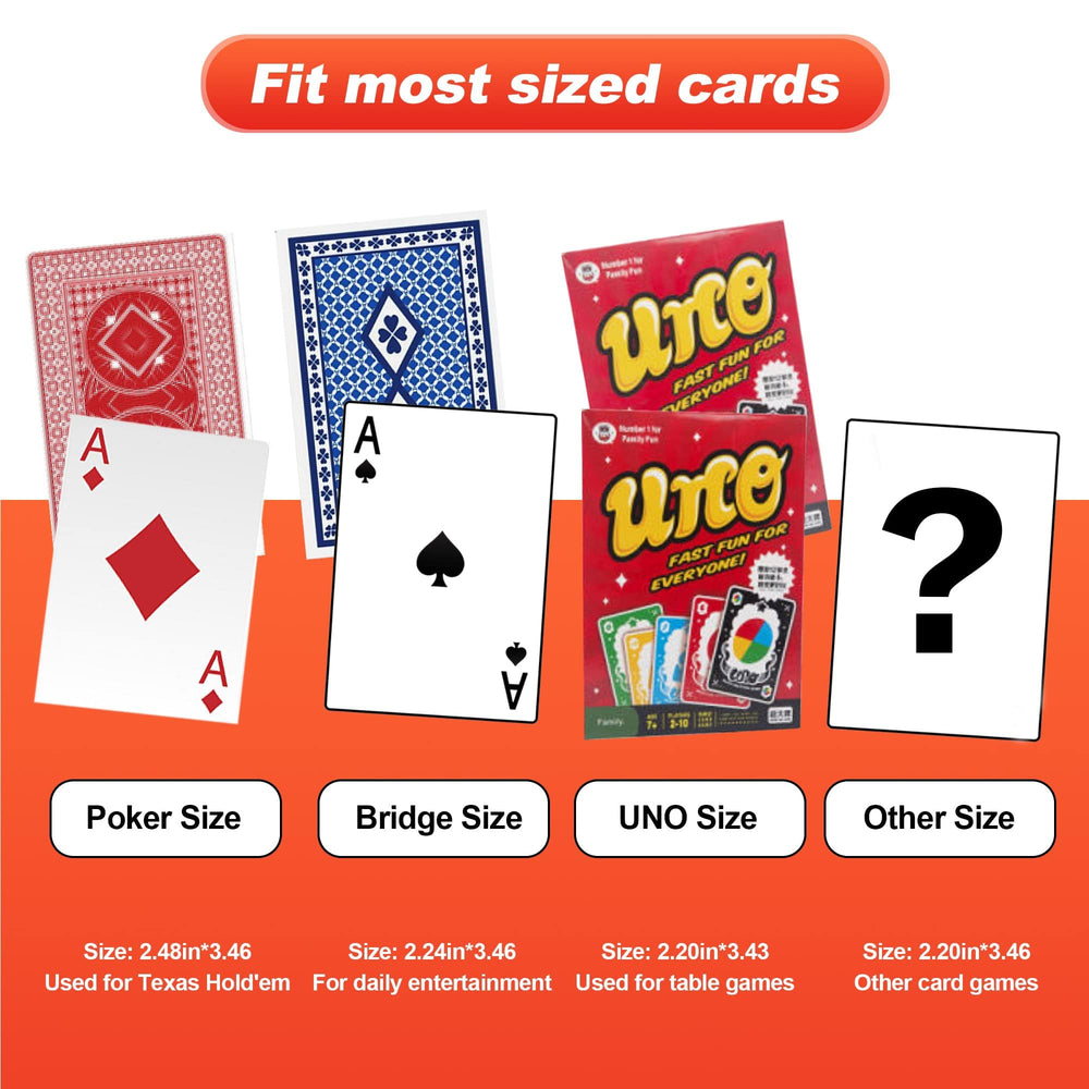 FONBEAR 2 deck shuffler tournament-ready setup on a gaming table.