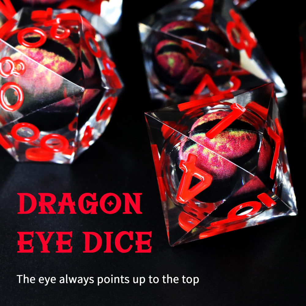 FONVGOGO Versatile polyhedral dice for D&D and tabletop RPGs during campaigns.