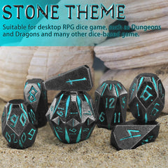FONVGOGO gift-ready DND dice box suited for RPG fans.