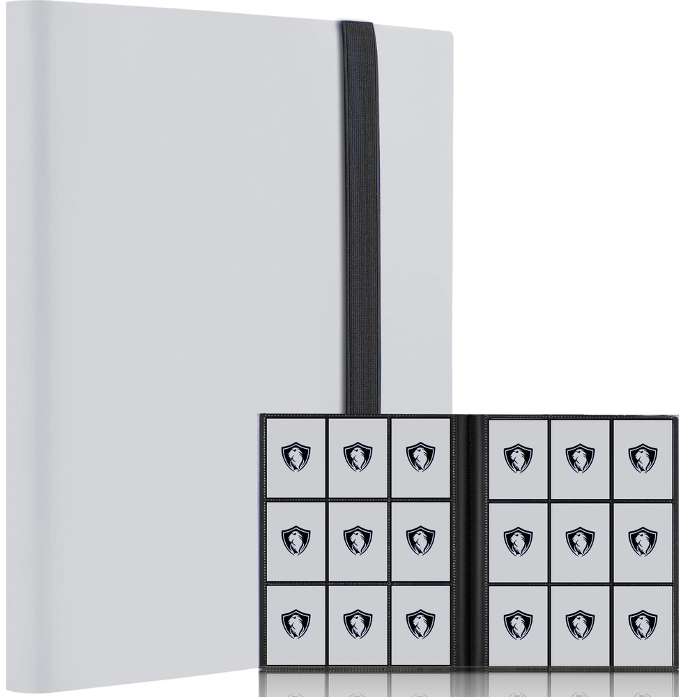 Fonwill card binder front cover, showcasing sturdy construction for 360-card storage.