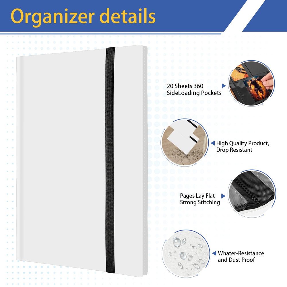 Fonwill elastic strap keeps cards secure during transport.