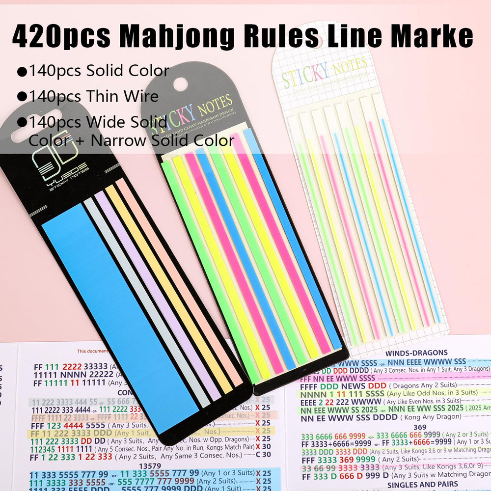 fooind fine line stickers for precise rule notes and study sessions