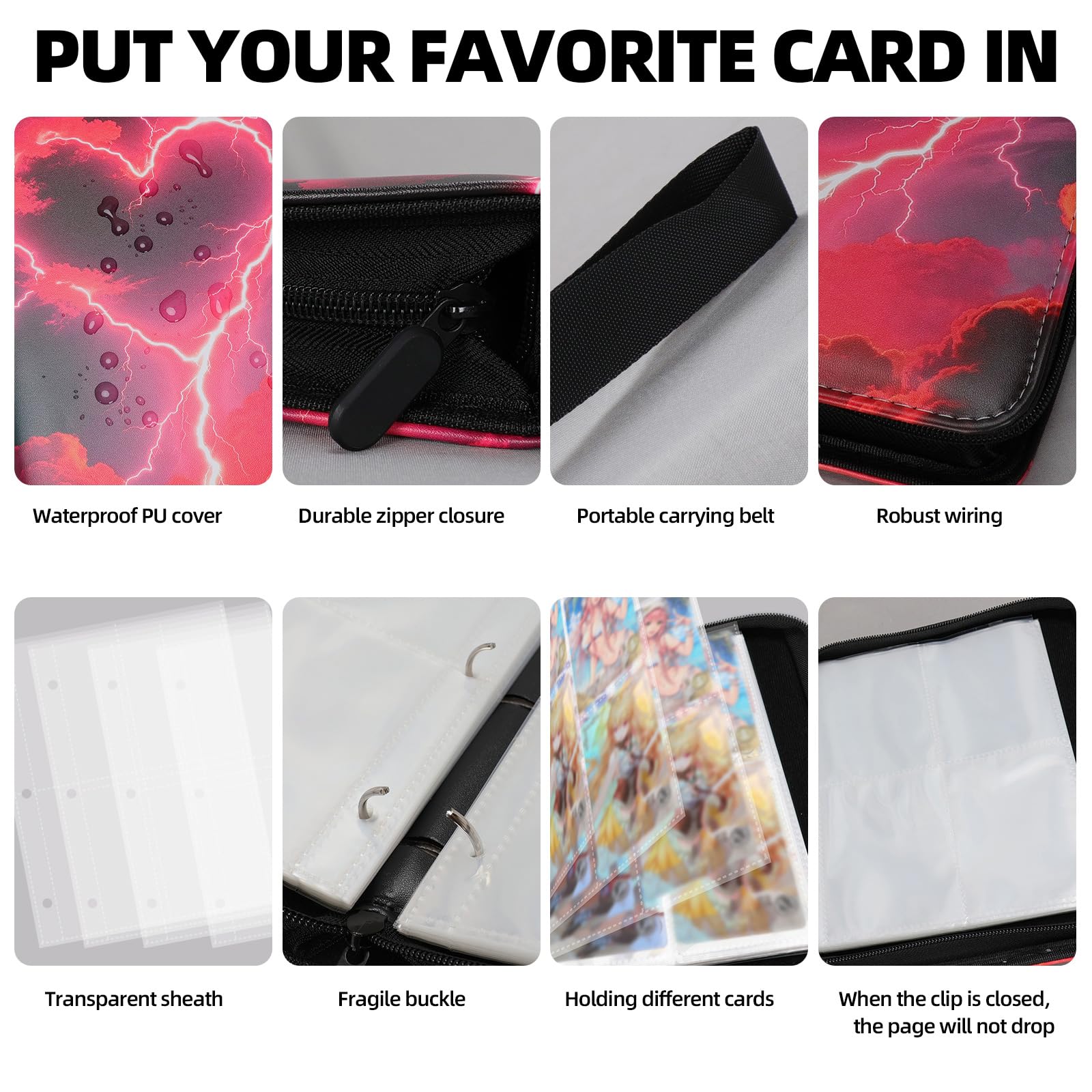 FootJKYX wrist strap for portable card collection on the go