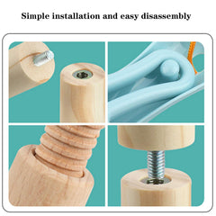FOPNETS kids cleaning set hanging stand for organized tools