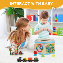 FOPNETS clock section and gears encourage early time and mechanism concepts.