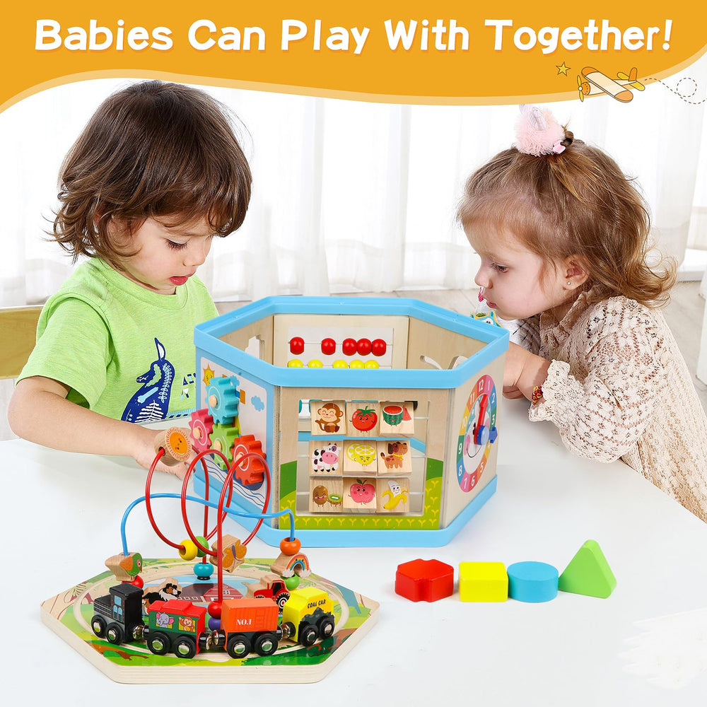 FOPNETS shape sorting area supports early geometry recognition.