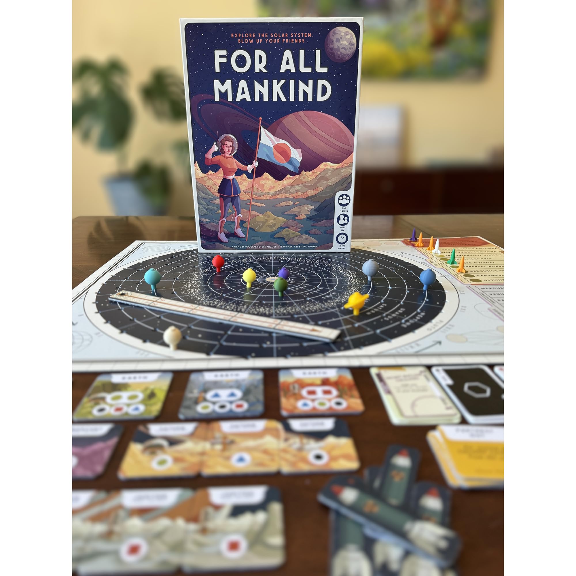 For All Mankind board game 60-90 minute sessions provide balanced pacing.