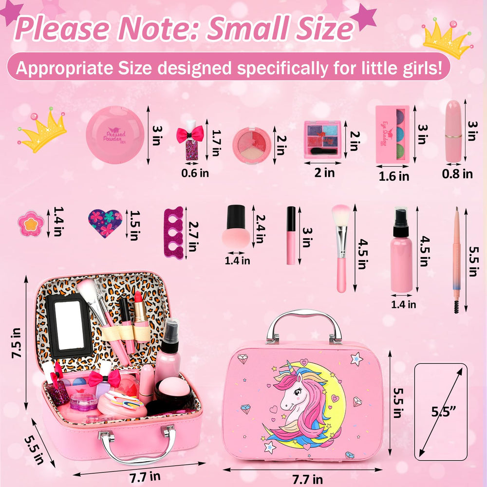 For Ideahome mini mascara, safe wand for playful eye looks during dress-up.