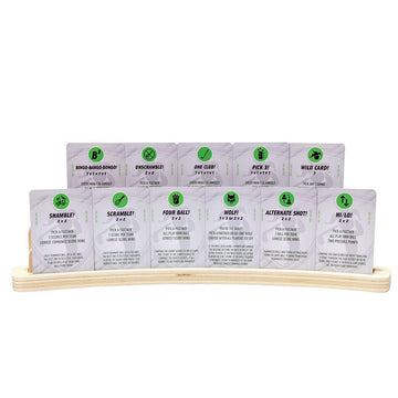 Fore Cards On Course durable, water-resistant materials withstand outdoor golf.