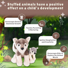 Forest & Twelfth baby shower wolf gift, charming addition to any nursery.