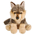 Forest and Twelfth 12in stuffed wolf plush with ultra-soft fur for cuddling.
