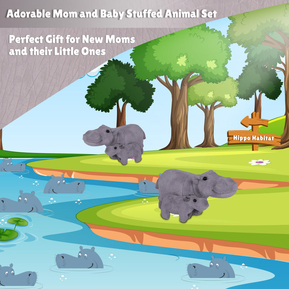 Forest and Twelfth hippo plush inspires imaginative role-play and cuddling