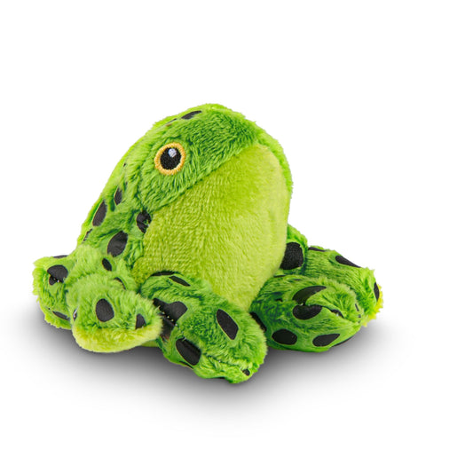 Forest & Twelfth stuffed frog pocket-size plush for on-the-go play