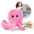 Forest & Twelfth stuffed octopus pocket-size for on-the-go cuddles and security.
