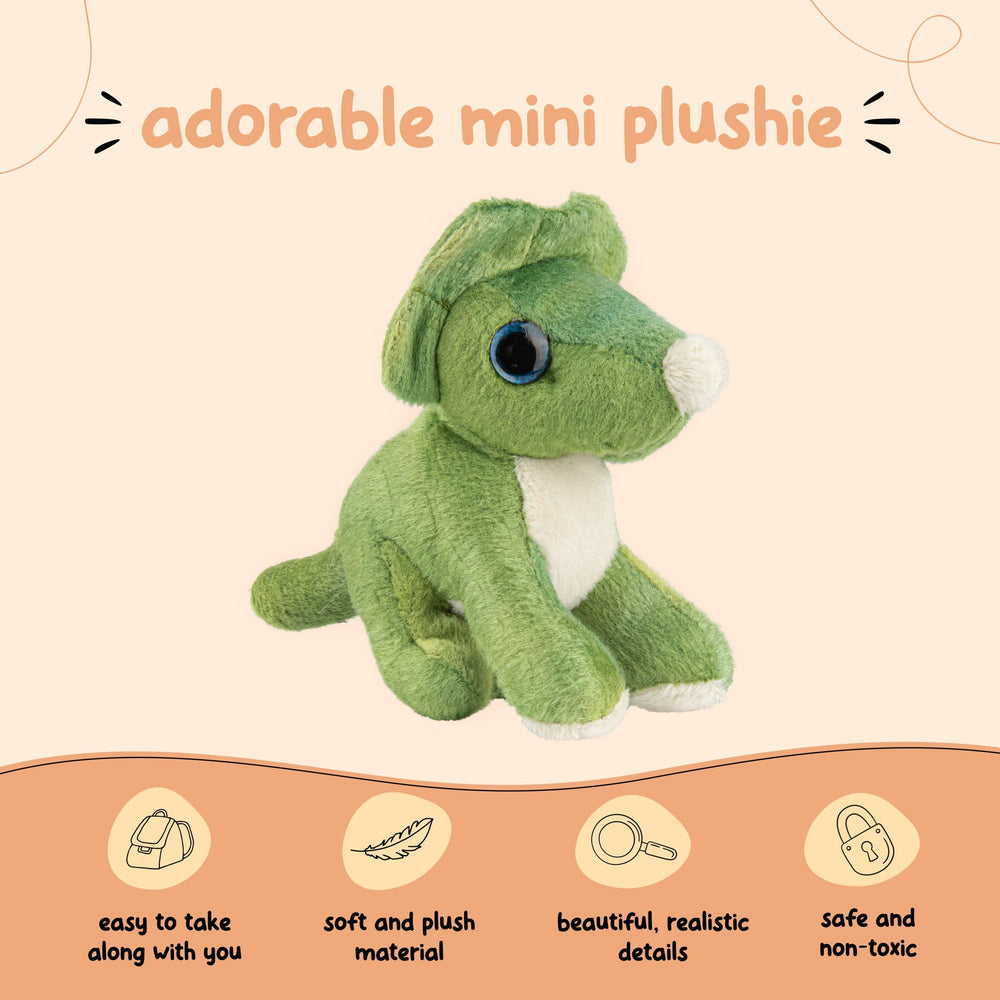 Forest & Twelfth soft-triceratops plush for cuddling and imaginative play.
