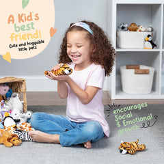 Forest & Twelfth tiger soft plush ideal for cuddling and imaginative play.