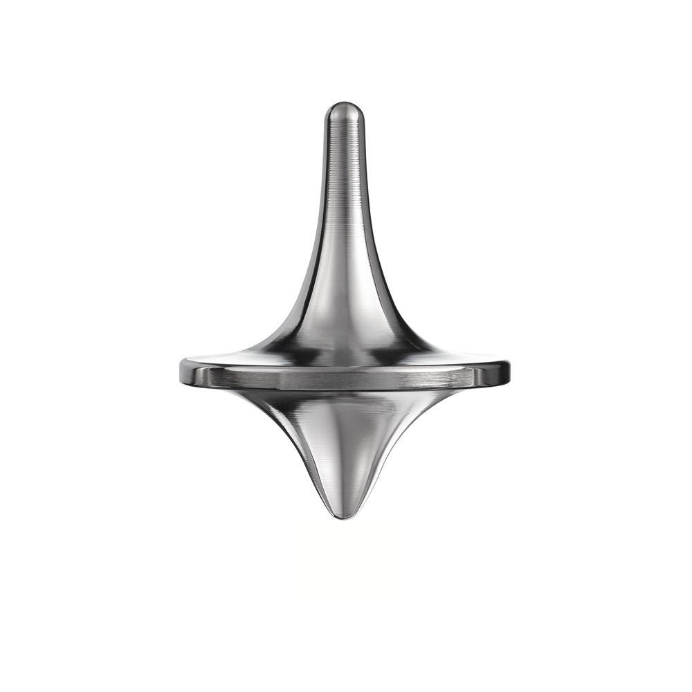 ForeverSpin stainless steel brush finish top showcases precise craftsmanship.