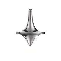 ForeverSpin stainless steel brush finish top showcases precise craftsmanship.