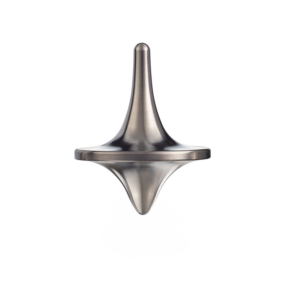 ForeverSpin titanium top close-up highlights precision machining and durable finish
