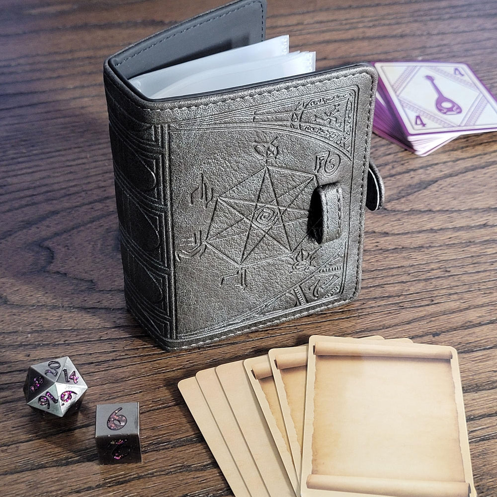 Forged Dice Co. Premium PU leather surface resists wear during long campaigns.