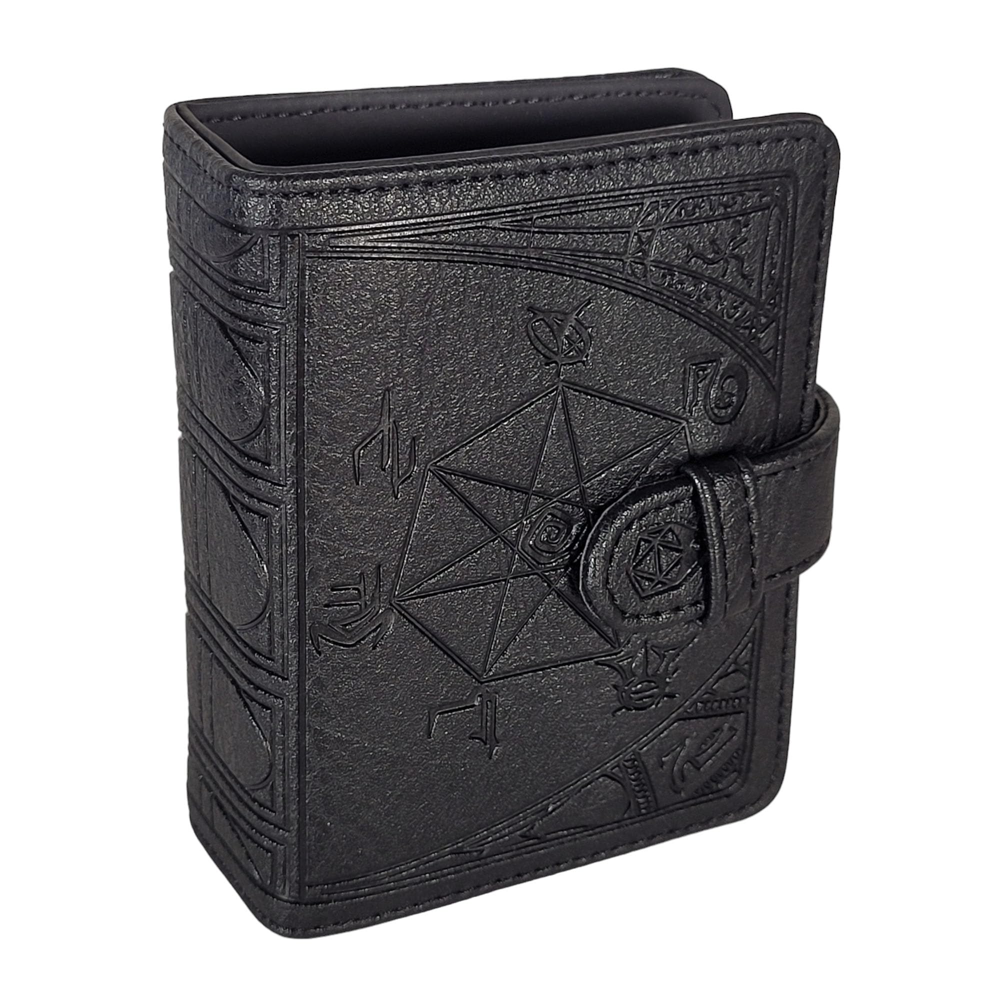 Forged Dice Co. Black Tome Edition fits travel kit for on the go spell management