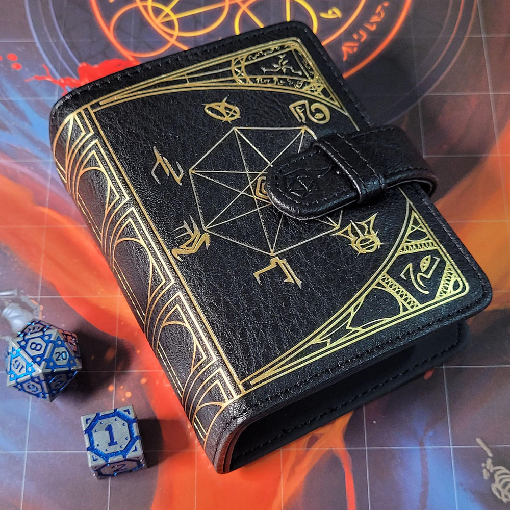 Forged Dice Co debossed cover with gold foil offers elegant, collectible-grade presentation on every shelf.