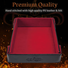 Forged Dice Co lightweight folding design saves space for travel-ready games.