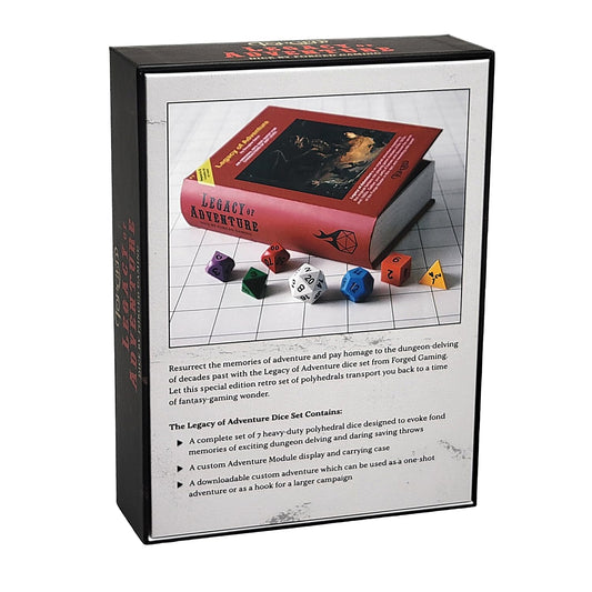 Forged Dice Co. D20 with bold engravings for quick reads during campaigns.
