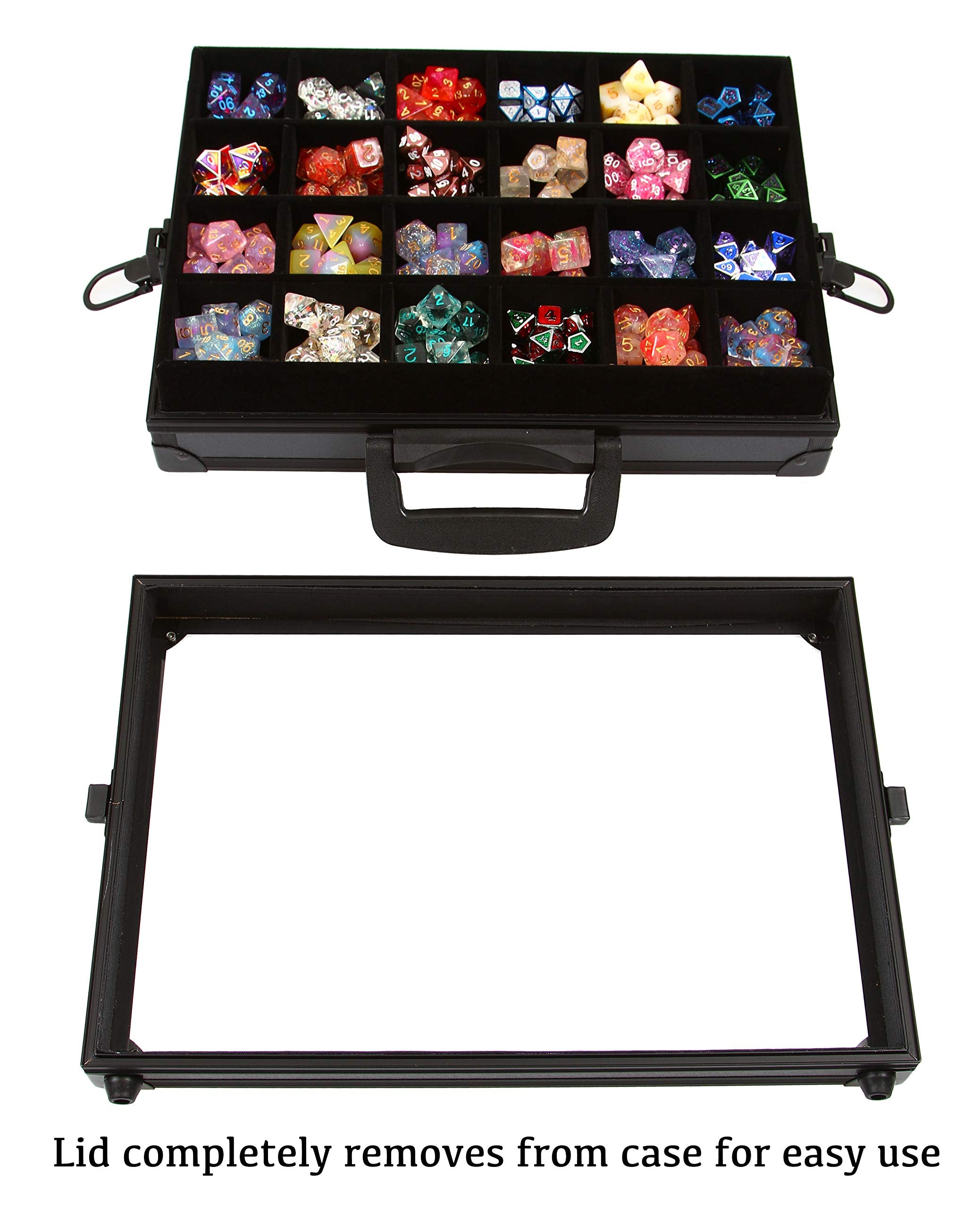Forged Dice Co. upright display mode shows off your dice.