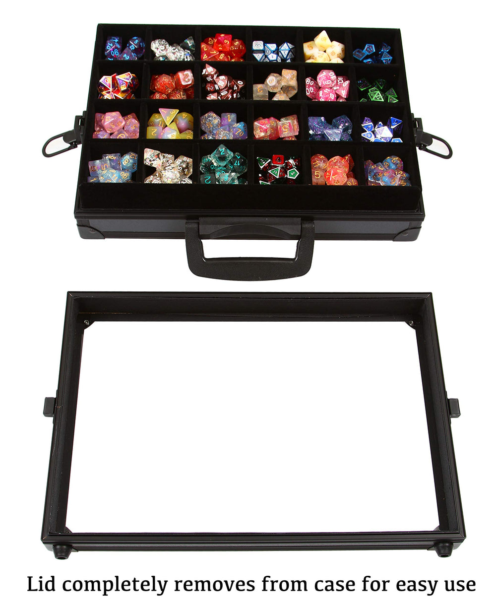 Forged Dice Co. upright display mode shows off your dice.