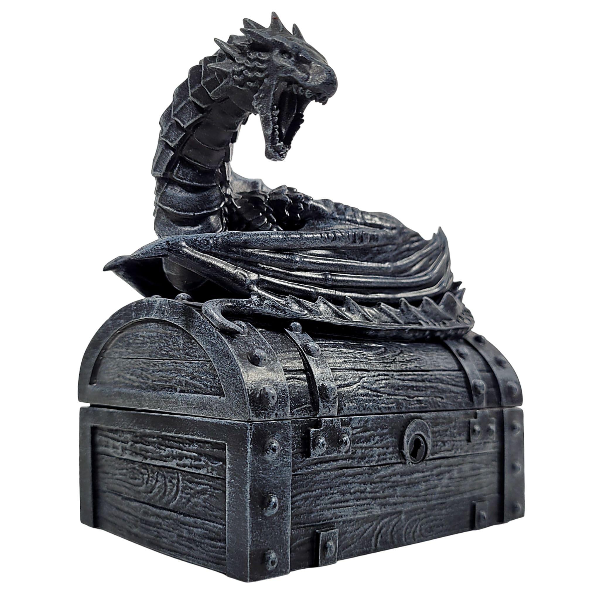 Forged Dice Co. Wyvern Dice Chest with Lock protects dice on the go.