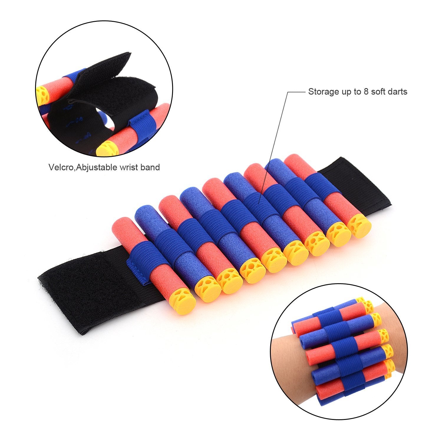 Forliver 50 refill soft darts, designed for safe, extended play.