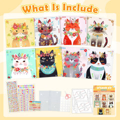 Fortand Gem Art Sticker Kit over 1000 gem stickers fuels creative play