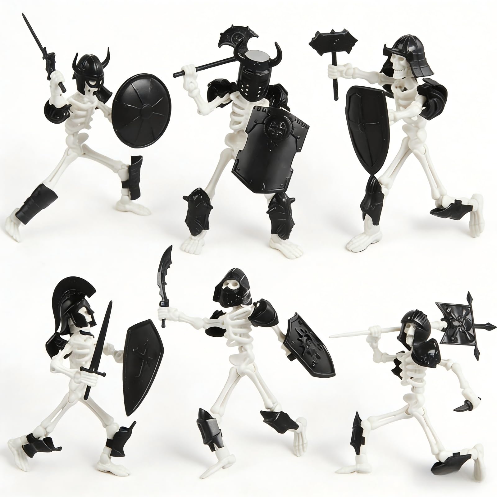 FortiTrust T13 skeleton action figure in dummy 13 pose for display and play