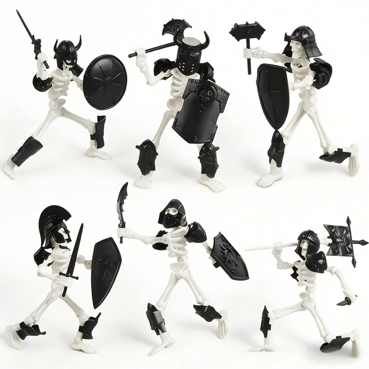 FortiTrust T13 skeleton action figure in dummy 13 pose for display and play