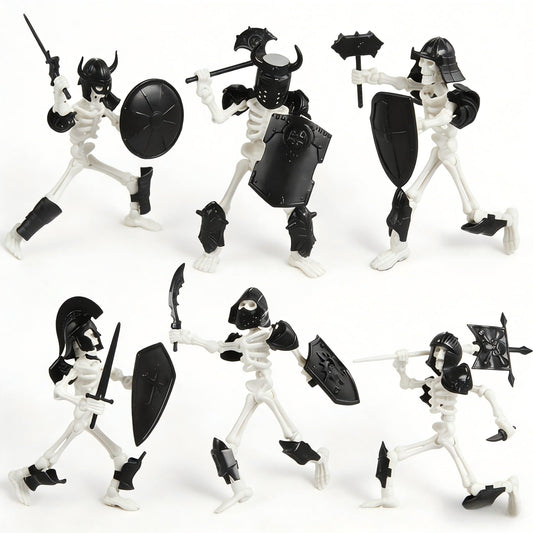 FortiTrust T13 skeleton action figure in dummy 13 pose for display and play