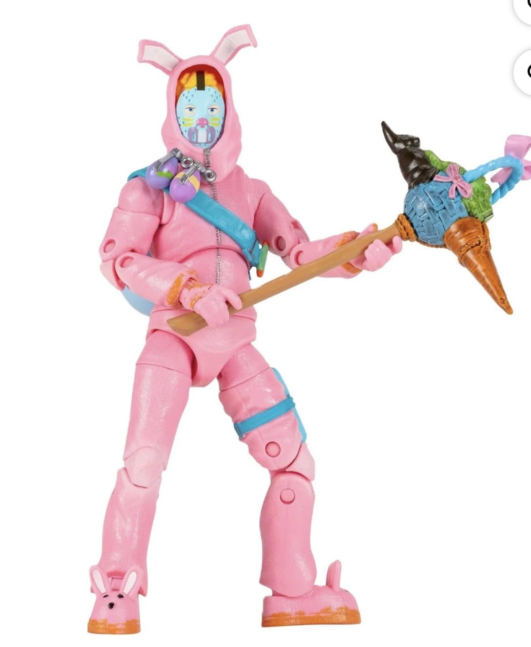 Fortnite Beef Boss 6-inch figure with harvesting tool for interactive play.